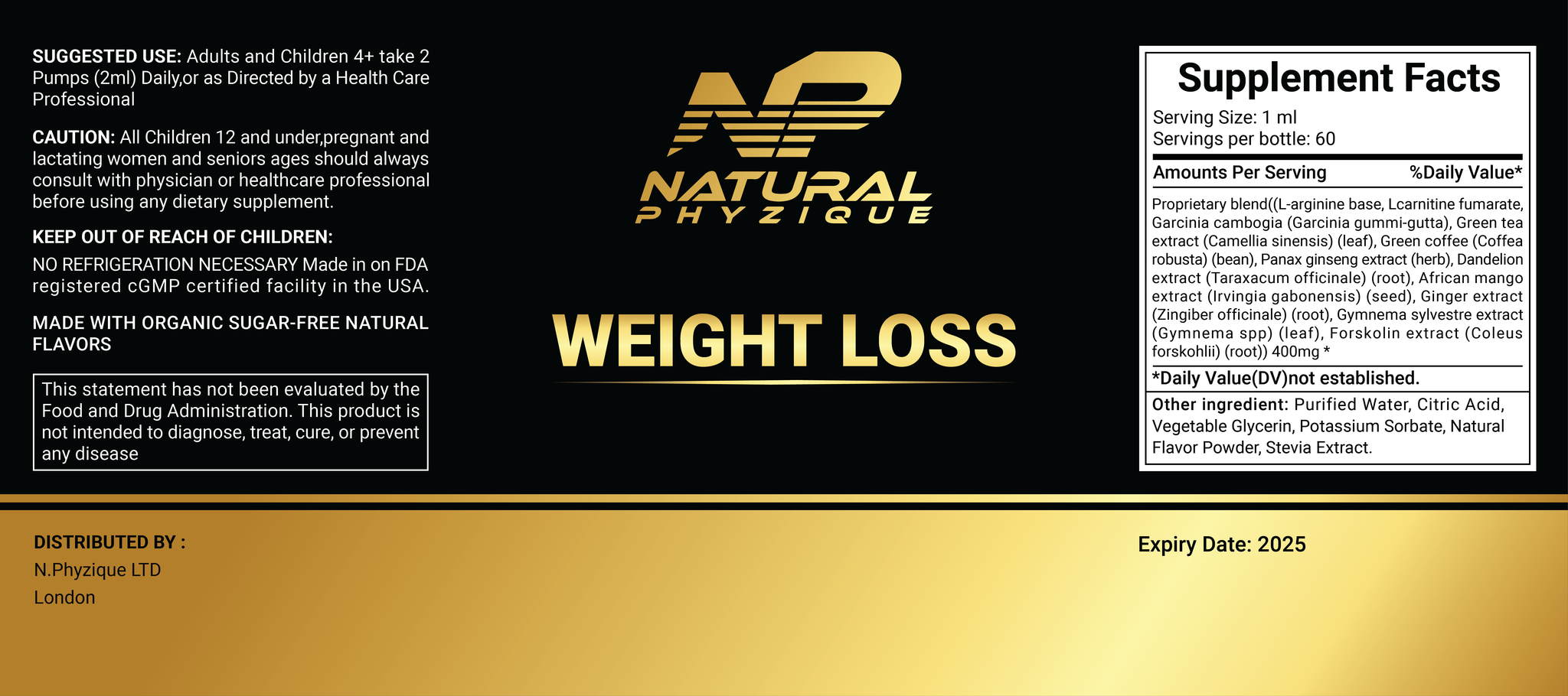Weight Loss Drops