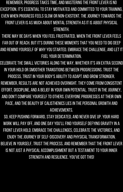 Front Lever Mastery Program : How To Become Superhuman Strength